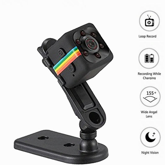 Mini 1080p Spy Camera with Night Vision & Motion Detection